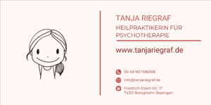 Tanja Riegraf Visitenkarte
