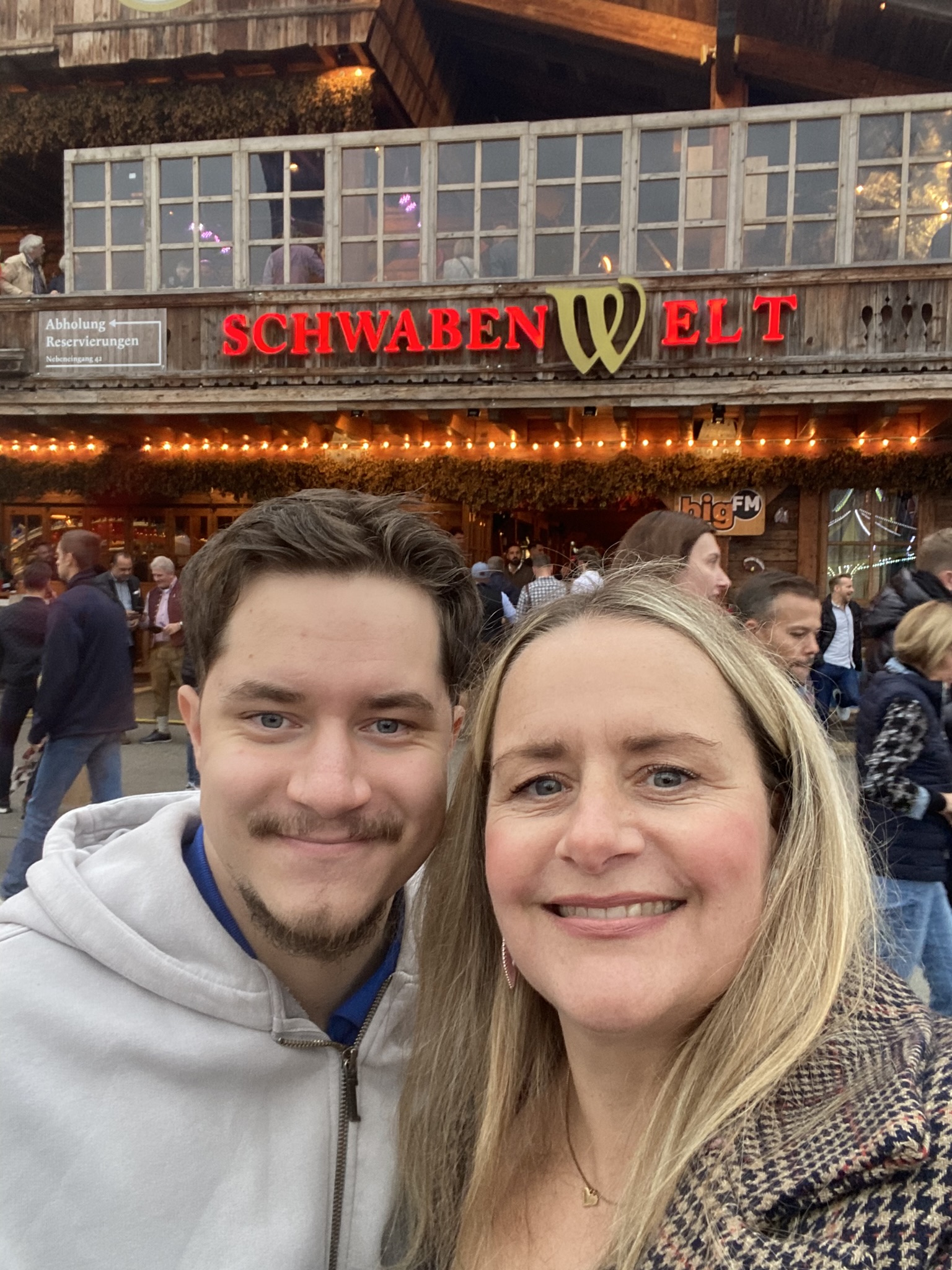 Mit Maxi auf dem Wasen