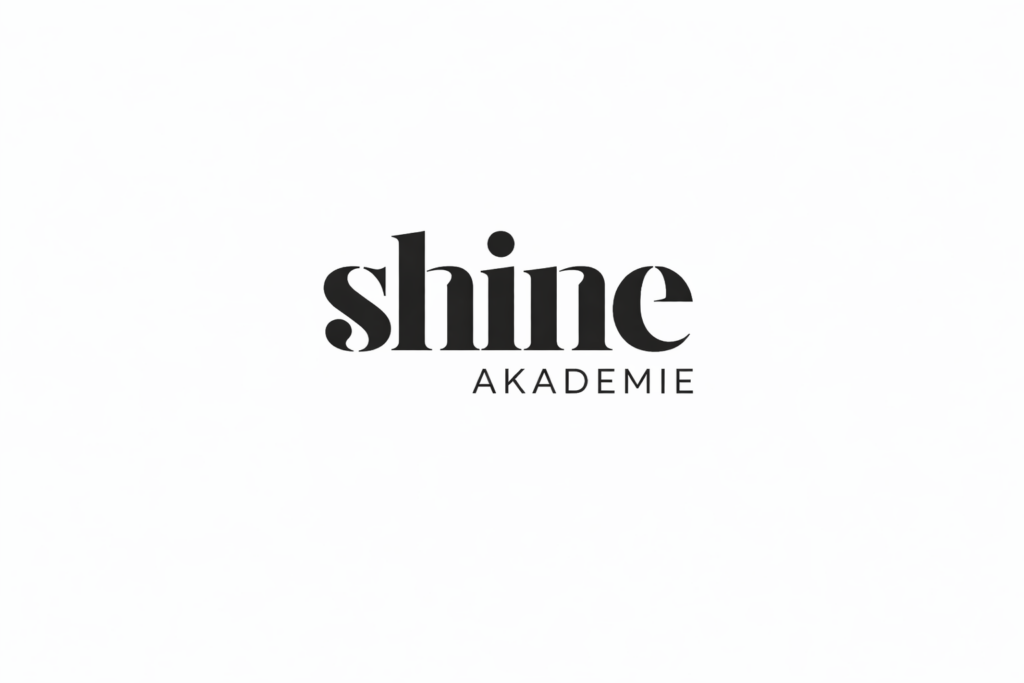 Logo shine Akadmie elegant shine Akademie Logo