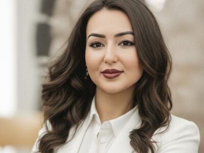 Dr. Zusan Osmani schaut selbstbewusst in die Kamera