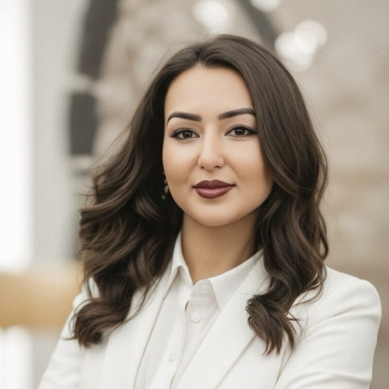 © Dr. Zusan Osmani Dr. Zusan Osmani schaut selbstbewusst in die Kamera