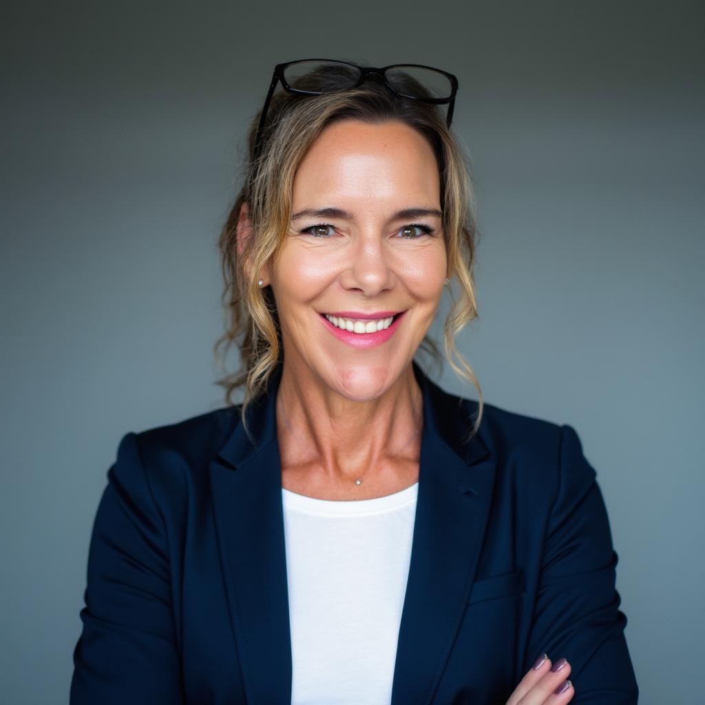 Michaela Starck lächelt freundlich in die Kamera