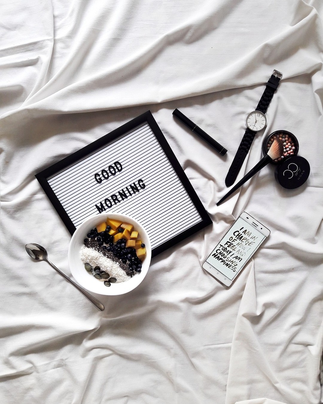 Morgenritual mit shine
