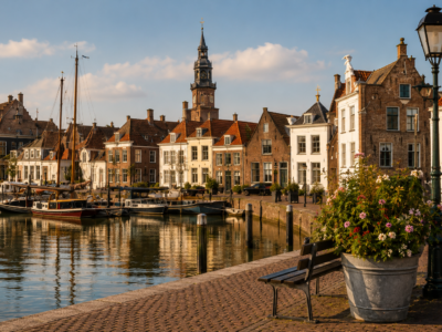 Hafen von Veere Blick auf den Hafen von Veere