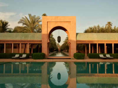 Marocco Retreat Eingangsbereich Poolsite