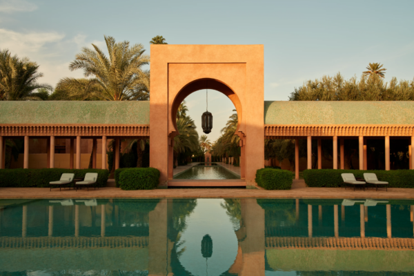 Marocco Retreat Eingangsbereich Poolsite