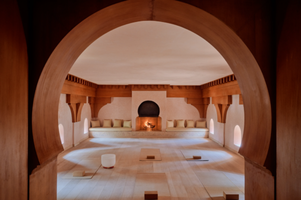 Amanjena, Morocco - Accommodation, Yoga Studio Yoga Raum im Retreat