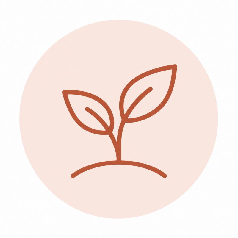 Blume für Start in die Selbständigkeit