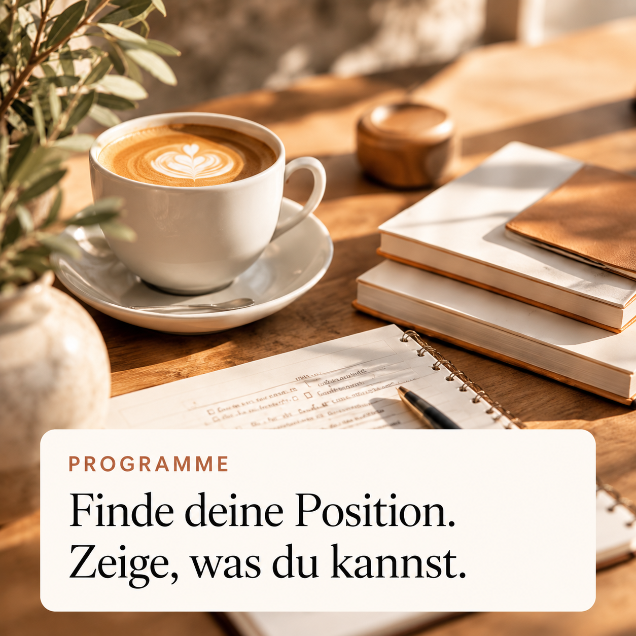 Positionierung Positionierung